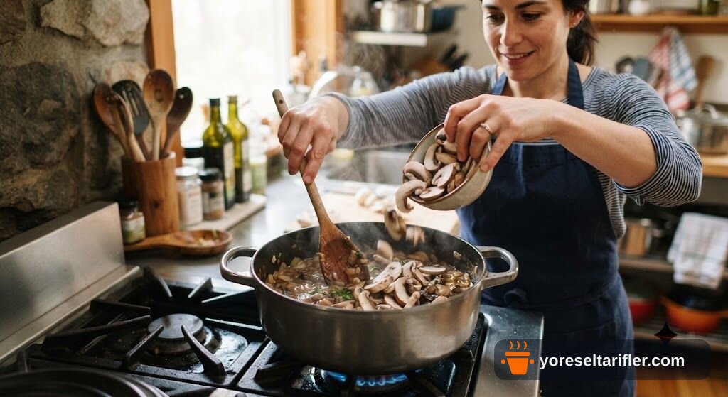 Beef Stroganoff Tarifi — Adım 9