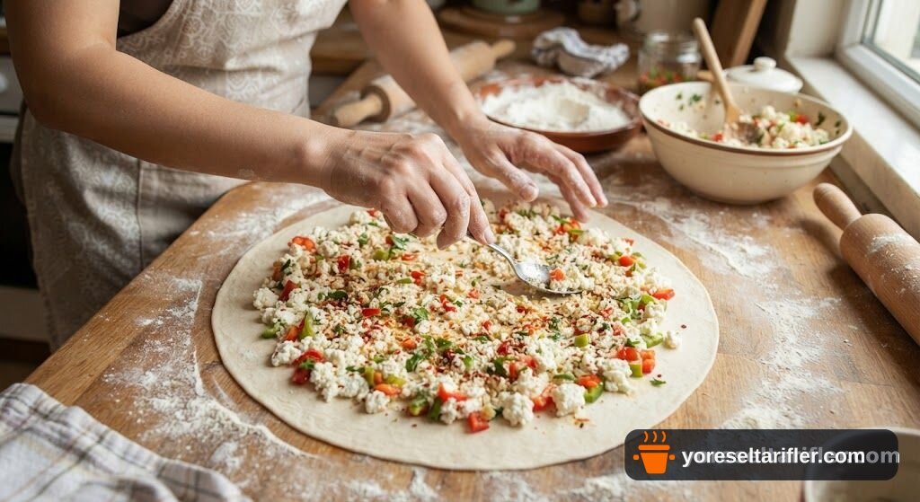 Biberli Lorlu Ekmek Tarifi — Adım 7