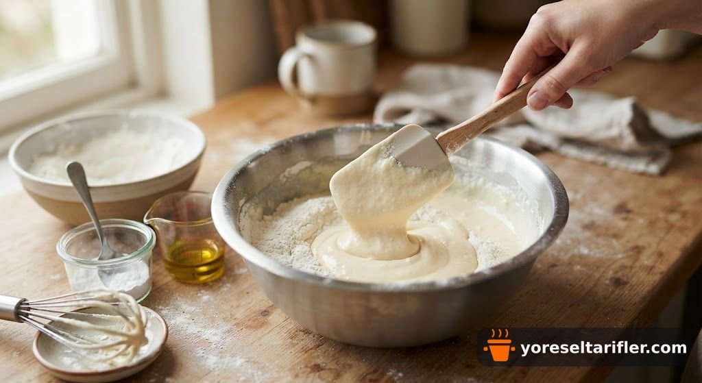Bisküvili Kremşantımlı Yaş Pasta Tarifi — Adım 2