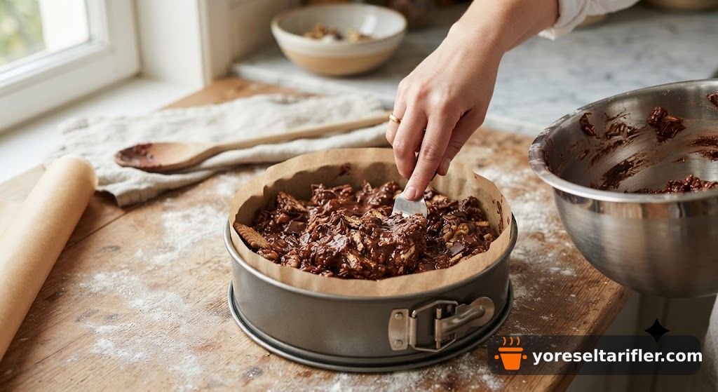 Bisküvili Mozaik Pasta Tarifi — Adım 4