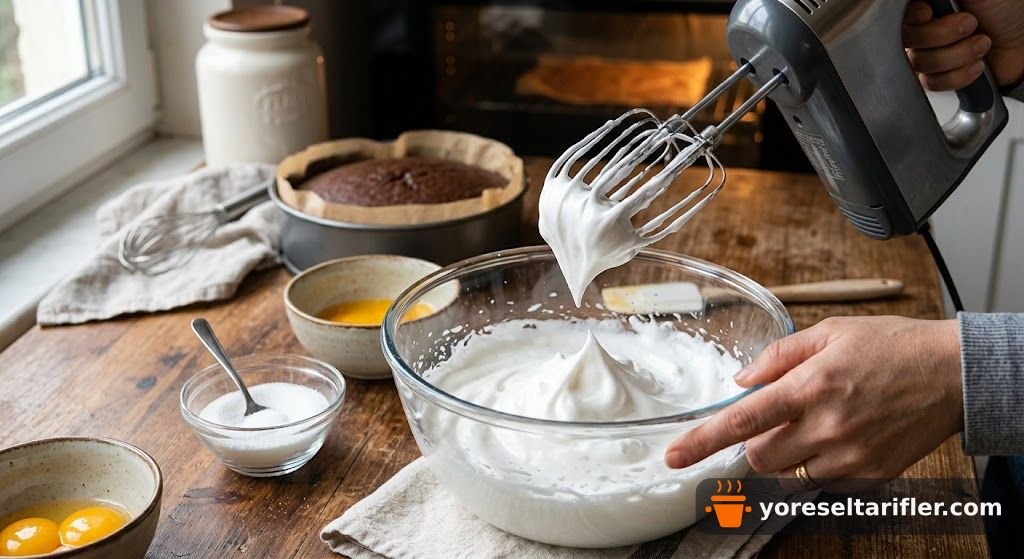 Bitter Çikolatalı Castella Kek Tarifi — Adım 4