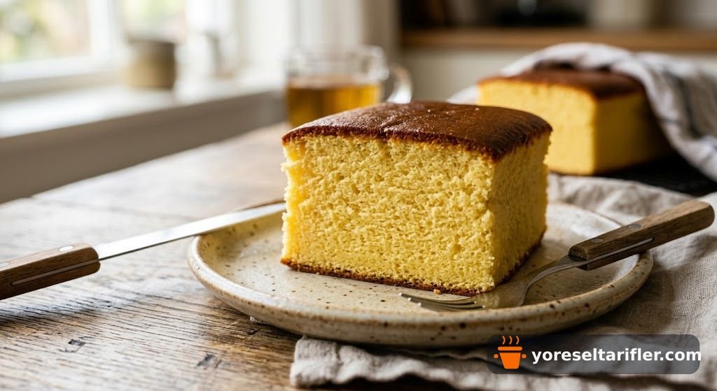 Bitter Çikolatalı Castella Kek Tarifi — Adım 9
