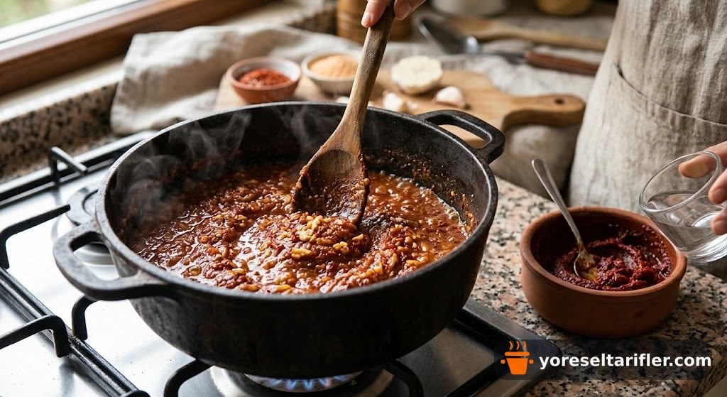 Bol Acılı Tarhana Çorbası Tarifi — Adım 2