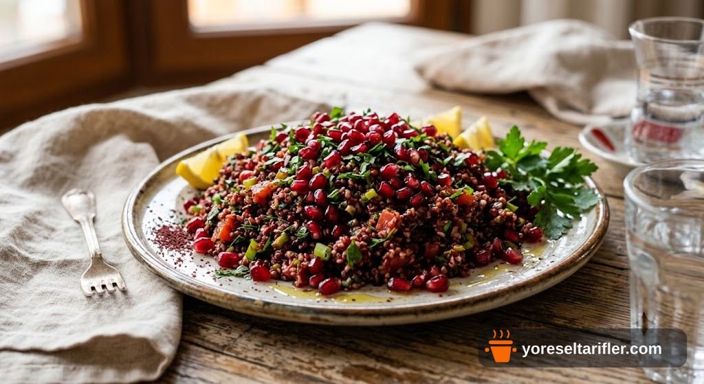 Bol Ekşili Limonlu Nar Kısır Tarifi — Adım 5