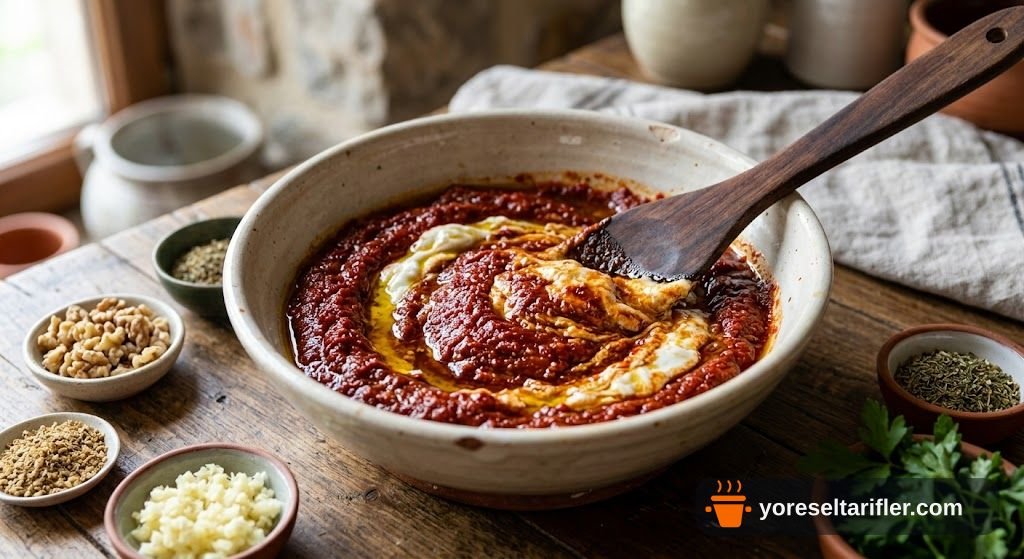 Bol Malzemeli Çerkez Acıkası Tarifi — Adım 1