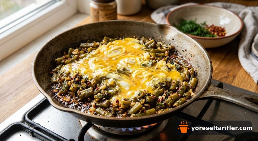 Fasulye Turşusu Kızartması Tarifi (Nefis) — Adım 3