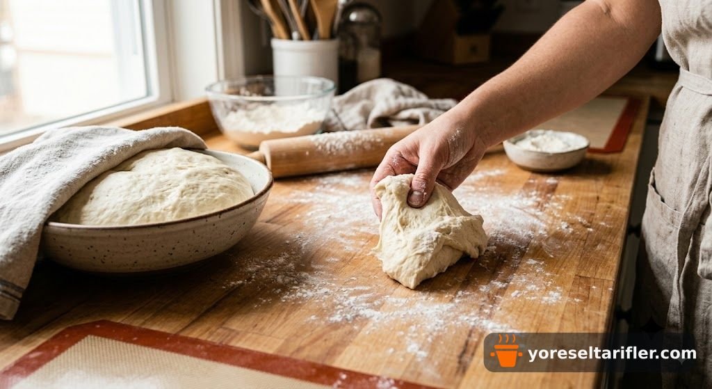 Bol Malzemeli Kaşarlı Sucuklu Kapalı Pide Tarifi — Adım 5