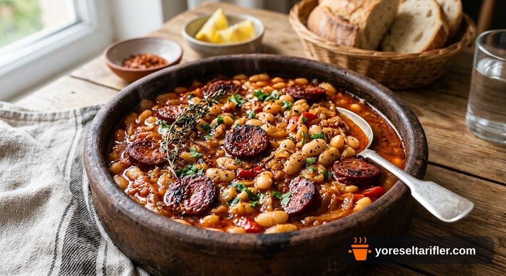 Bol Malzemeli Sucuklu Kuru Fasulye Tarifi — Adım 3