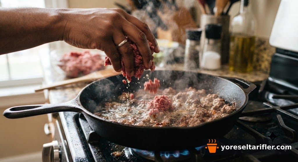 Bolonez Soslu Klasik Makarna Tarifi — Adım 2