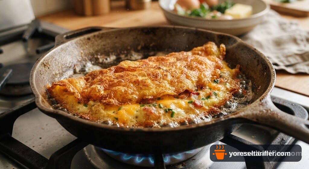 Börek Tadında Omlet Tarifi — Adım 5
