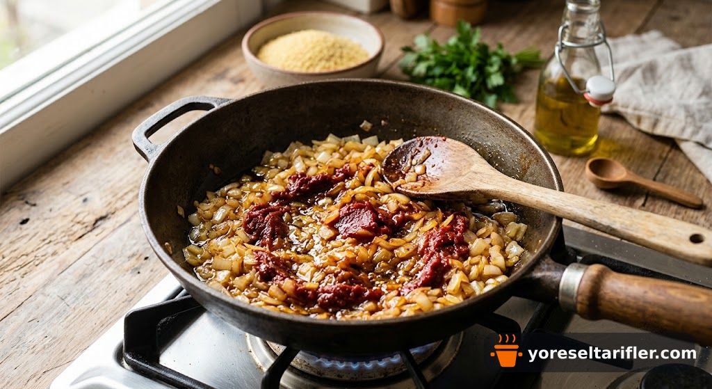 Bulgur Kısır Tarifi — Adım 2