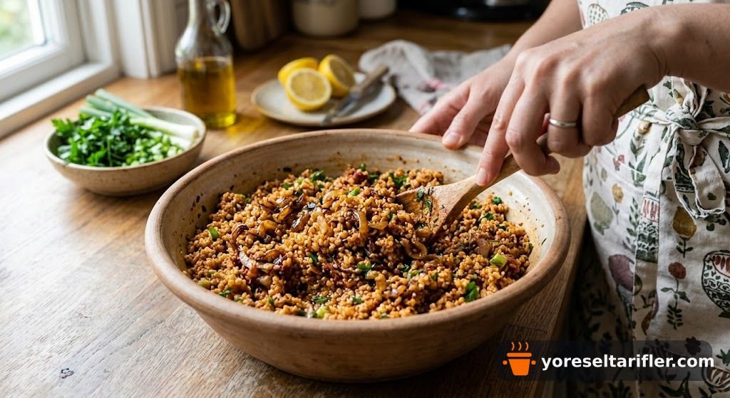 Bulgur Kısır Tarifi — Adım 3