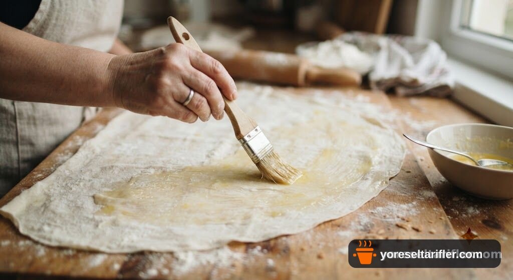 Büzgülü Baklava Tarifi — Adım 3