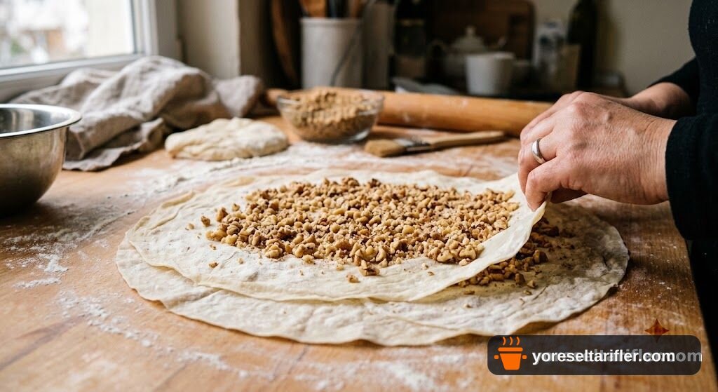 Büzgülü Baklava Tarifi — Adım 5