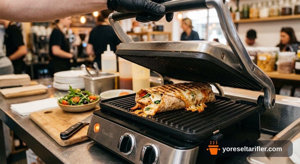 Cacık Soslu Sebzeli Wrap Tarifi — Adım 6