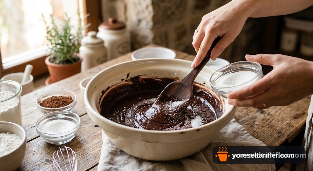 Çatlak İnce Truffle Kurabiye Tarifi — Adım 2