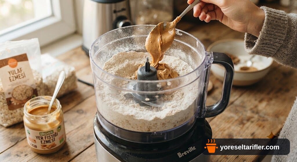Cennet Elmalı Unsuz Vegan Turta Tarifi — Adım 1