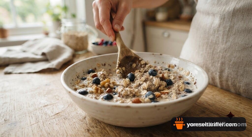 Cennet Elmalı Unsuz Vegan Turta Tarifi — Adım 3