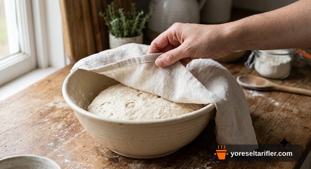 Cevizli Acuka Soslu Mayalı Kahvaltılık Ekmek Tarifi — Adım 11