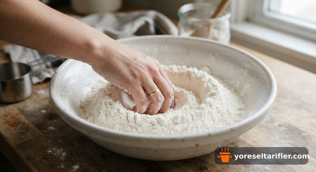 Cevizli Acuka Soslu Mayalı Kahvaltılık Ekmek Tarifi — Adım 2