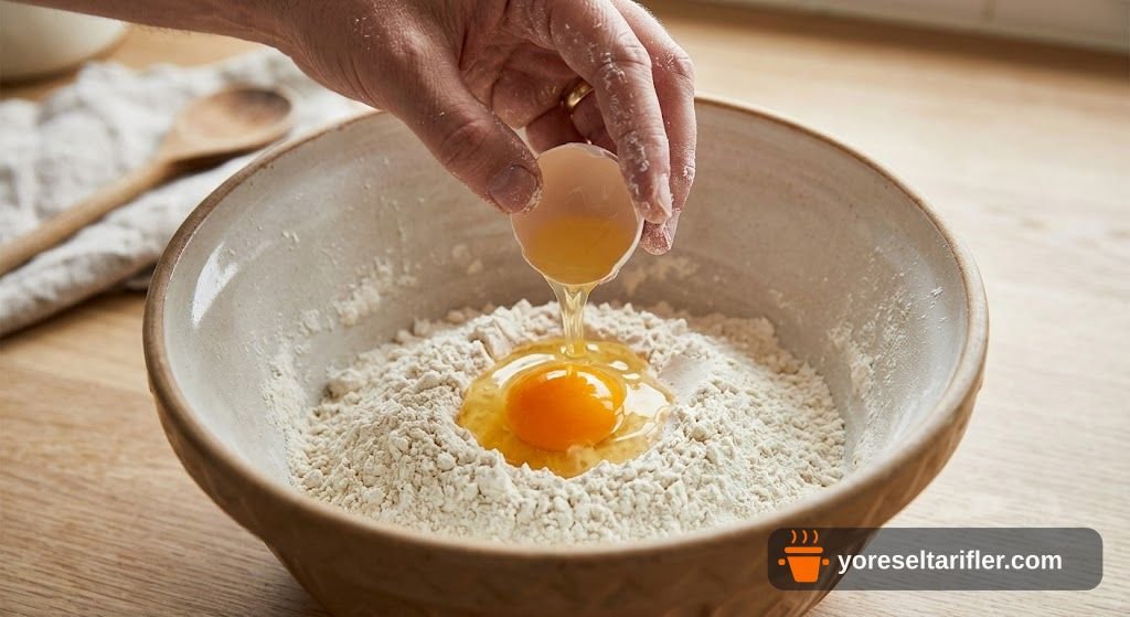 Cevizli Acuka Soslu Mayalı Kahvaltılık Ekmek Tarifi — Adım 4