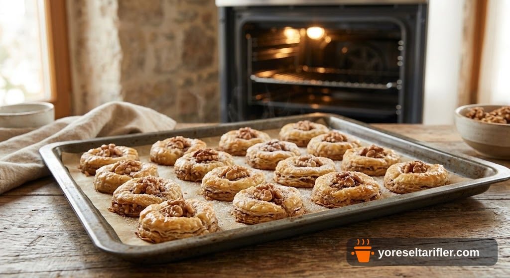 Cevizli Baklava Kurabiye Tarifi — Adım 3