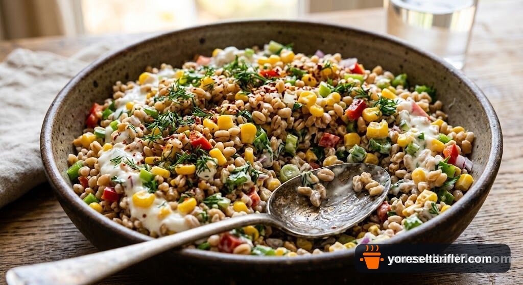 Cevizli Buğday Salatası Tarifi — Adım 2