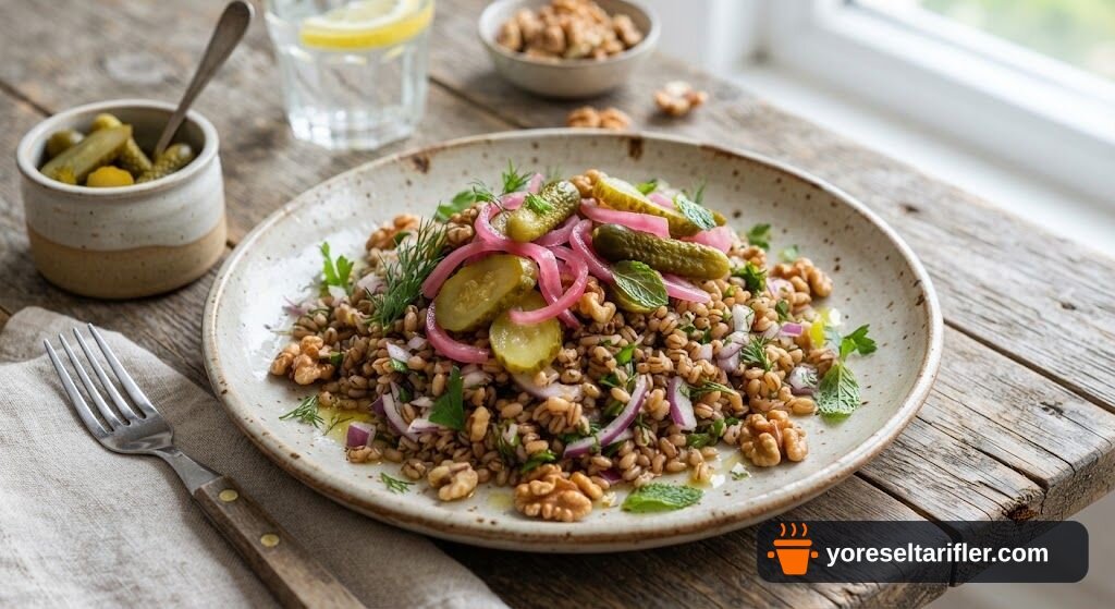 Cevizli Buğday Salatası Tarifi — Adım 4