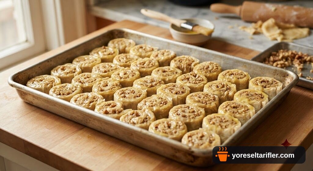 Cevizli Burma Baklava Tarifi — Adım 11