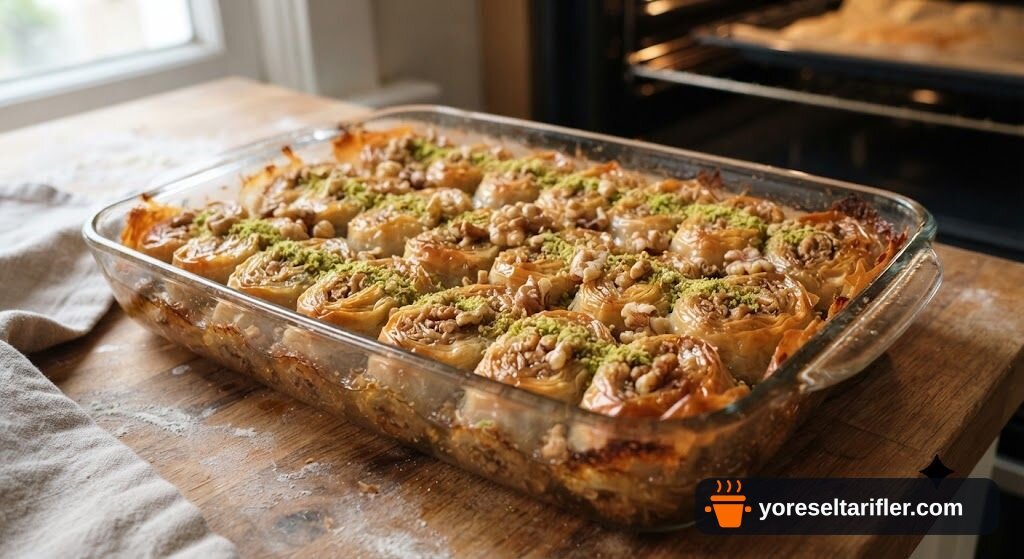 Cevizli Burma Baklava Tarifi — Adım 12
