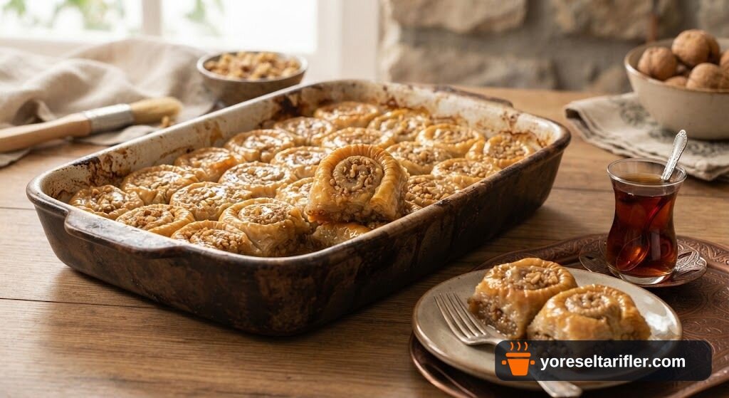 Cevizli Burma Baklava Tarifi — Adım 14