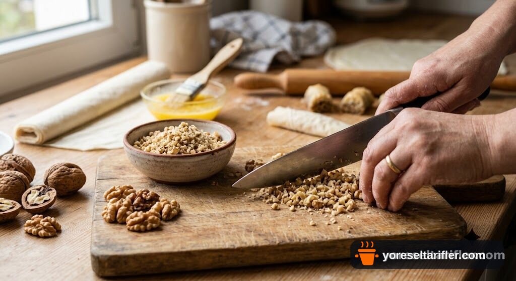 Cevizli Burma Baklava Tarifi — Adım 4