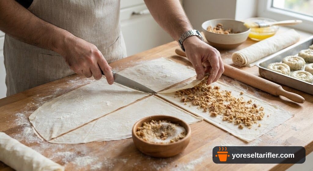Cevizli Burma Baklava Tarifi — Adım 7