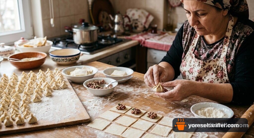 Cevizli Sinop Mantısı Tarifi — Adım 4