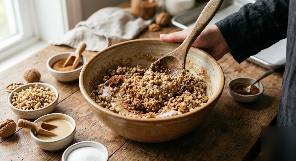 Cevizli Tahinli Rulo Lokum Tarifi — Adım 4