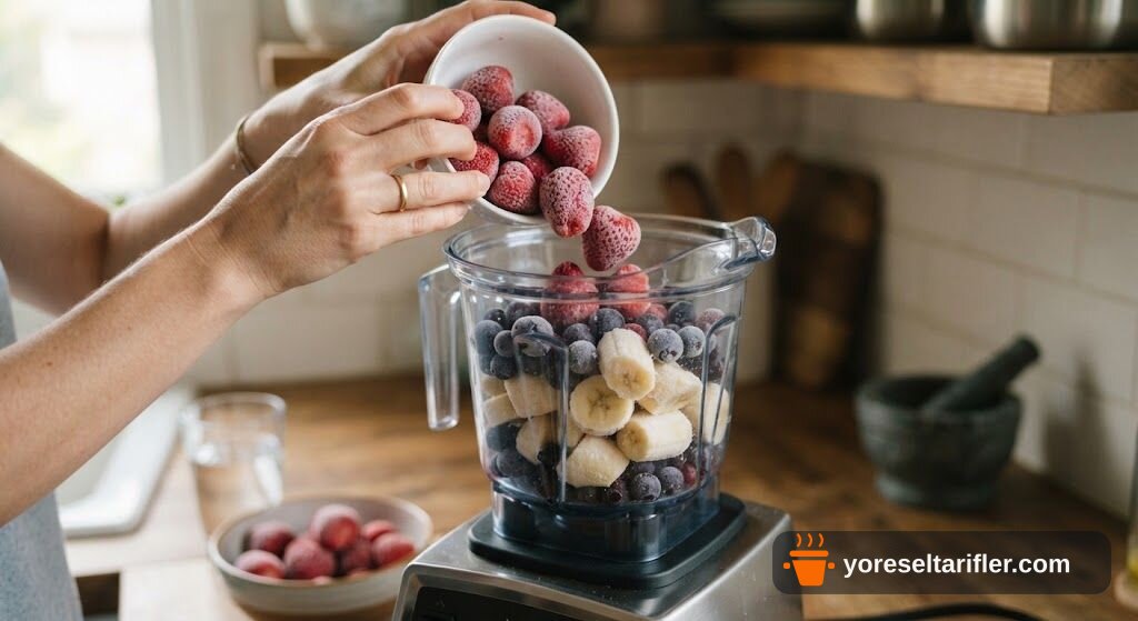 Chialı Smoothie Bowl Kahvaltılık Tarifi — Adım 1