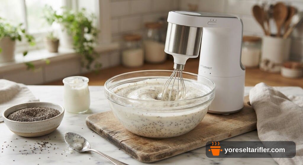Chialı Smoothie Bowl Kahvaltılık Tarifi — Adım 3