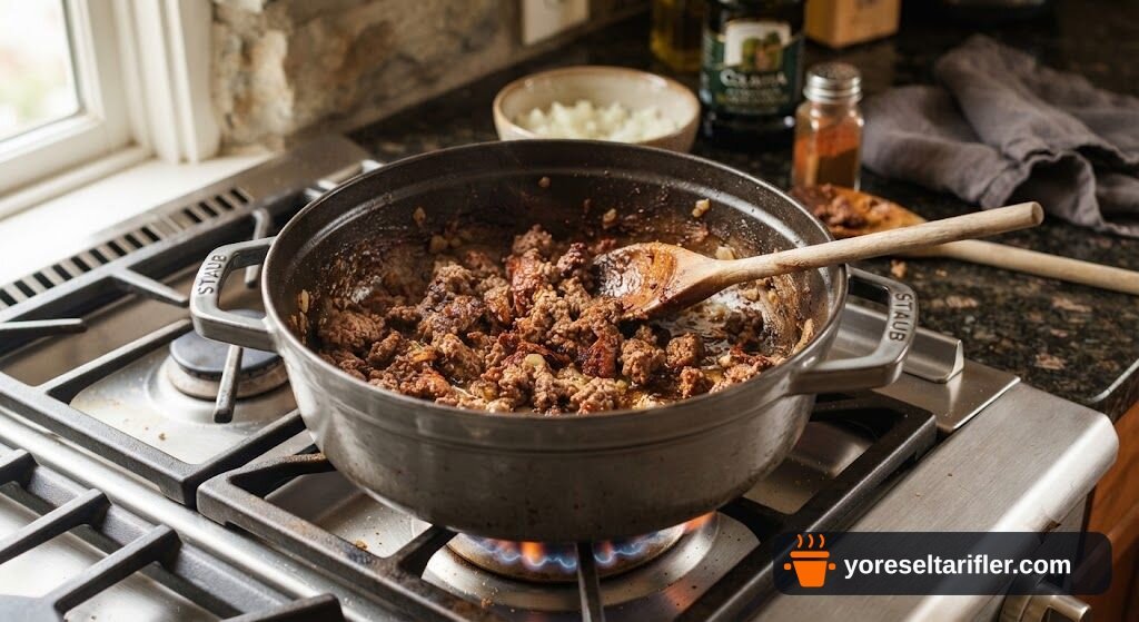 Chili Con Carne Tarifi — Adım 3