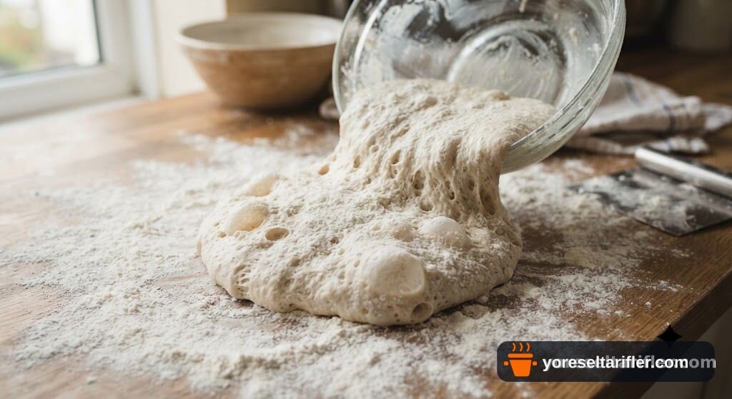 Ciabatta Ekmeği Tarifi — Adım 5