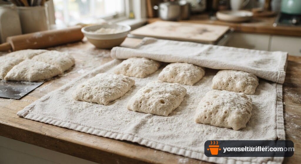 Ciabatta Ekmeği Tarifi — Adım 6
