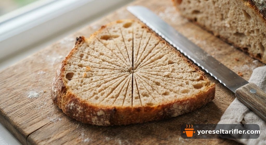 Çiçek Şeklinde Zeytinli Ekmek Tarifi — Adım 14