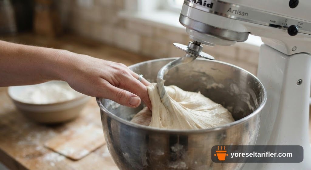 Çiçek Şeklinde Zeytinli Ekmek Tarifi — Adım 5