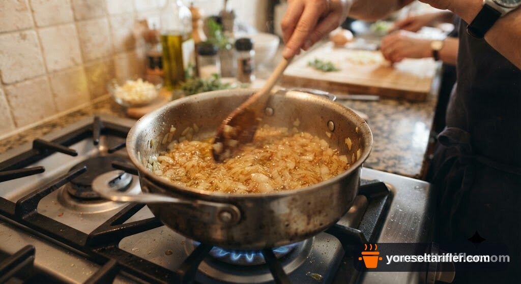 Ciğerli, Baharatlı İç Pilav Tarifi — Adım 3