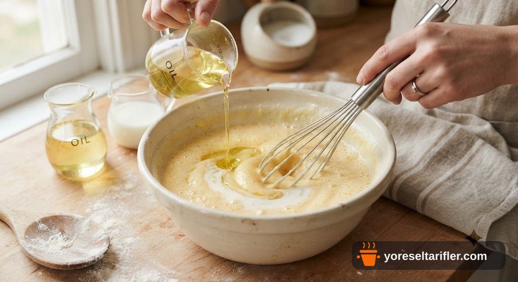 Çikolata Kremalı Yumuşak Kek Tarifi — Adım 2