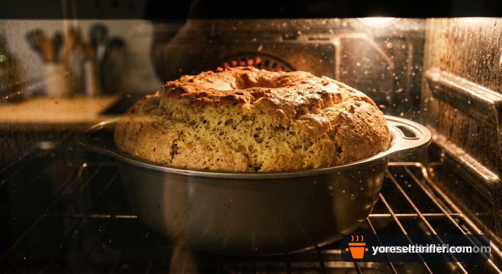 Çikolata Soslu Kakaolu Kek Tarifi — Adım 5