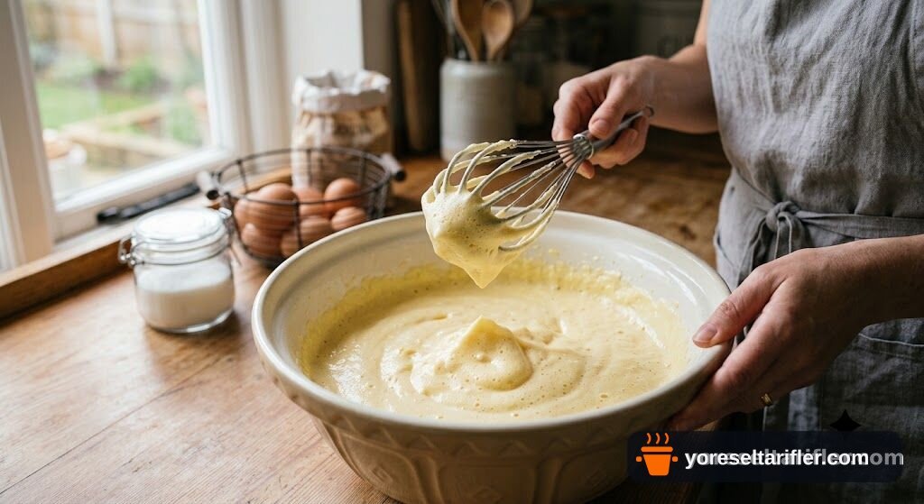 Çikolatalı Browni Tadında Kek Tarifi — Adım 1