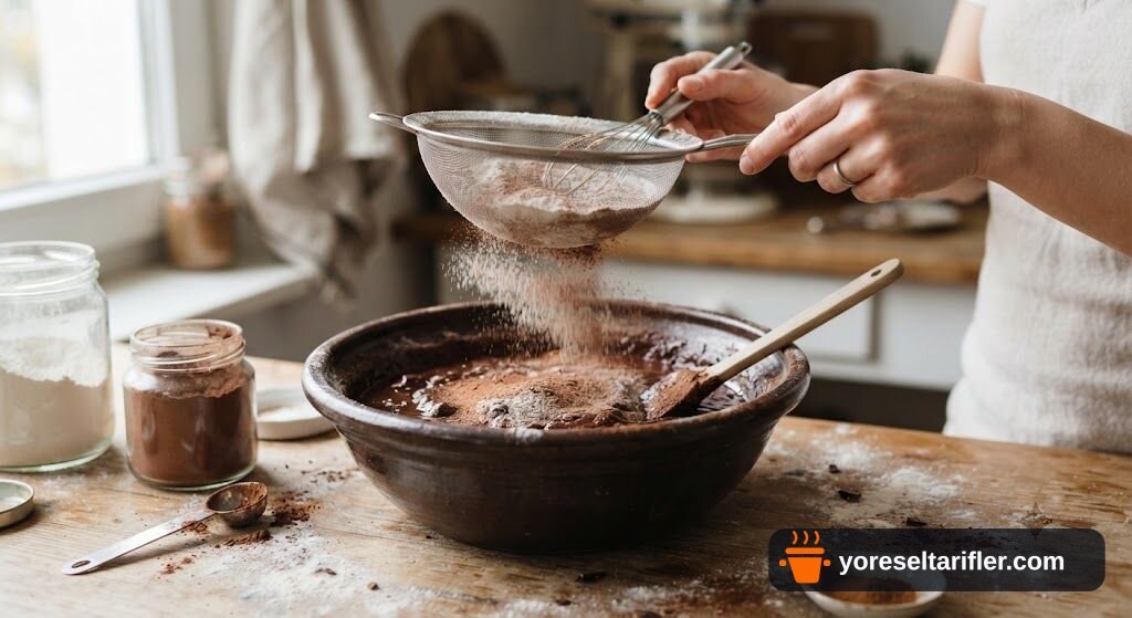 Çikolatalı Browni Tadında Kek Tarifi — Adım 3