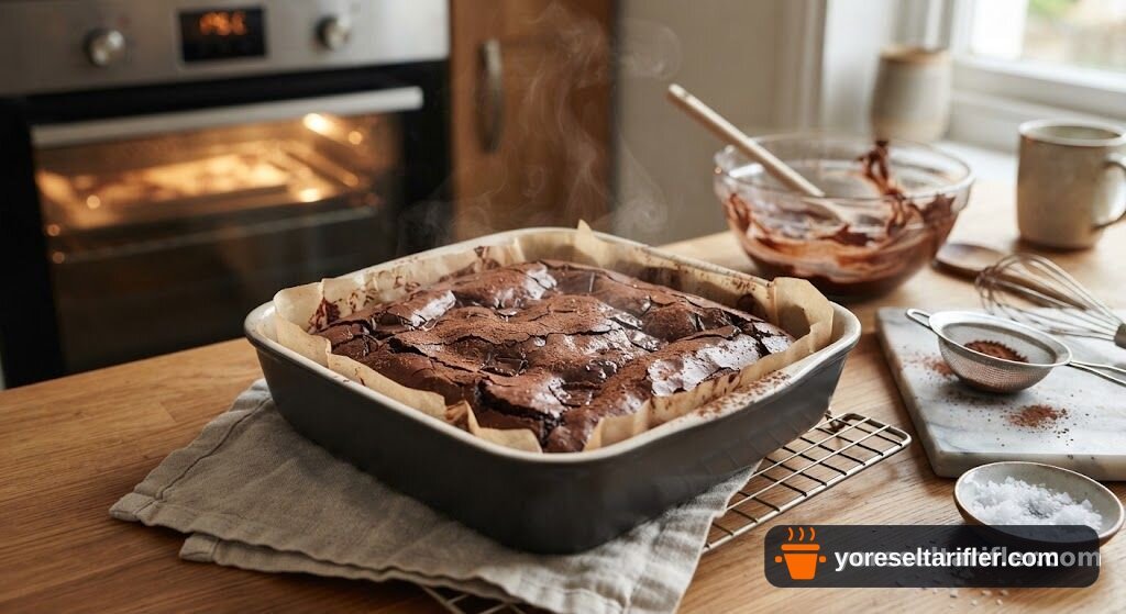 Çikolatalı Browni Tadında Kek Tarifi — Adım 6