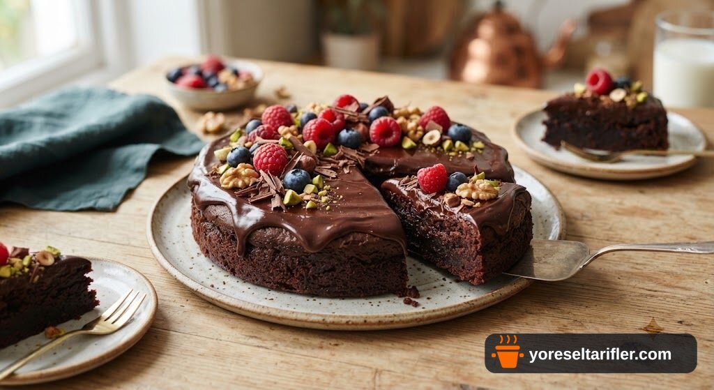 Çikolatalı Browni Tadında Kek Tarifi — Adım 9