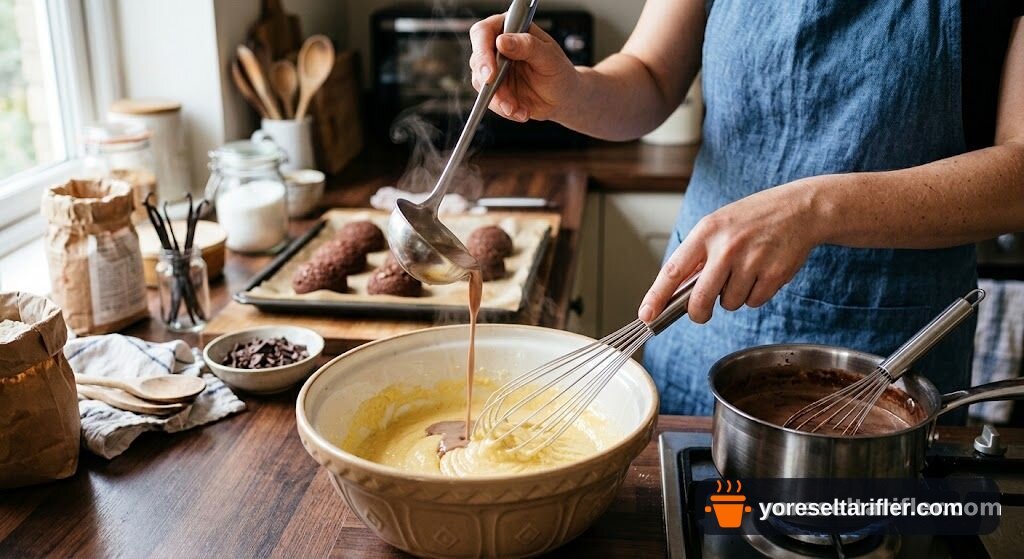 Çikolatalı Choux Craquelin Tarifi — Adım 2